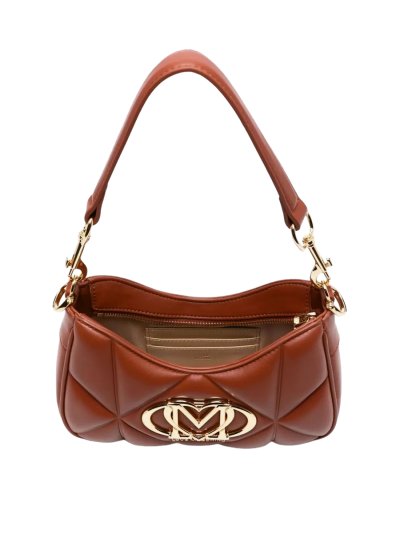 THE EMBOSSED Q HOBO SHOULDER BAG